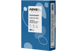 NOVOOO Kopierpapier Basic A4 641908 weiss, 80g 500 Blatt