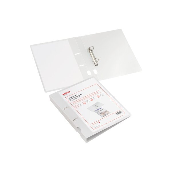 KOLMA Classeur ann. pr&eacute;s. Vario 3cm 02.118.00 2 anneaux transparent A4