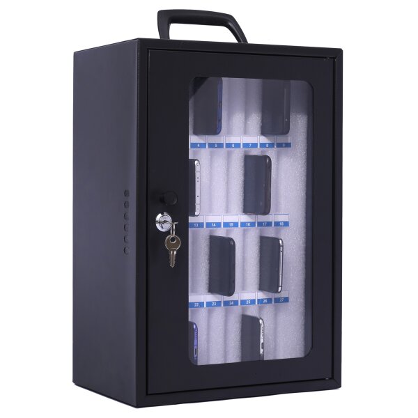 pavo Armoire pour smartphones, pour 48 smartphones, gris