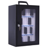 pavo Armoire pour smartphones, pour 48 smartphones, gris