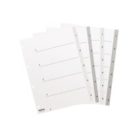 KOLMA Register KolmaFlex A4 18.554.16 weiss 1-5