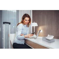 MOOR Distributeur de mouchoirs en papier KIM,...