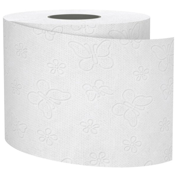 SATINO Prestige Toilettenpapier hochweiss, 3-lagig, 150 Blatt - 1 Palette (1920 Rollen)