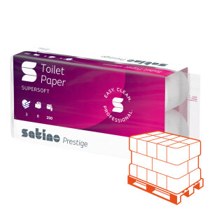 SATINO Prestige Papier de toilette extra blanc, 3...