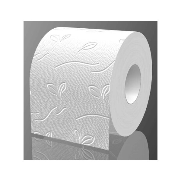 KATRIN Plus Toilettenpapier weiss, 3-lagig, 250 Blatt - 1/2 Palette (792 Rollen)