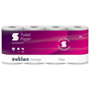 SATINO Prestige Papier de toilette extra blanc, 3...