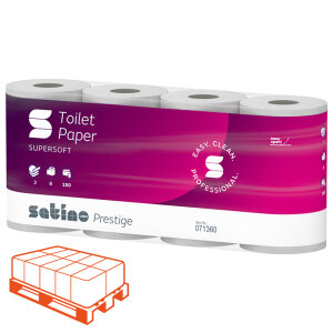 SATINO Prestige Papier de toilette extra blanc, 3...