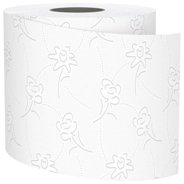 SATINO Prestige Papier de toilette extra blanc, 4 couches, 150 feuilles - 1/4 Palette (360 rouleaux)