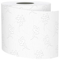 SATINO Prestige Papier de toilette extra blanc, 4 couches, 150 feuilles - 1/4 Palette (360 rouleaux)