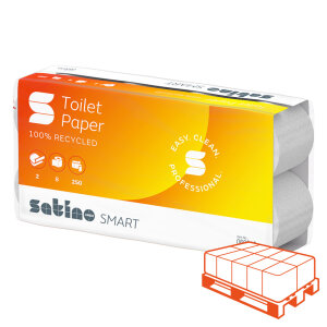 SATINO Smart Recycling Papier de toilette blanc, 2...