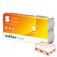 SATINO Smart Recycling Papier de toilette blanc, 2...
