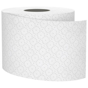 SATINO Smart Recycling Papier de toilette extra blanc, 3 couches, 250 feuilles -1/4 Palette (256 rouleaux)
