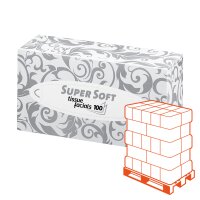 SEMYCARE Kosmetiktücher Flachbox, weiss, 2-lagig - 1...