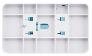 satino by wepa HYGINITY Falthandtuchspender XS