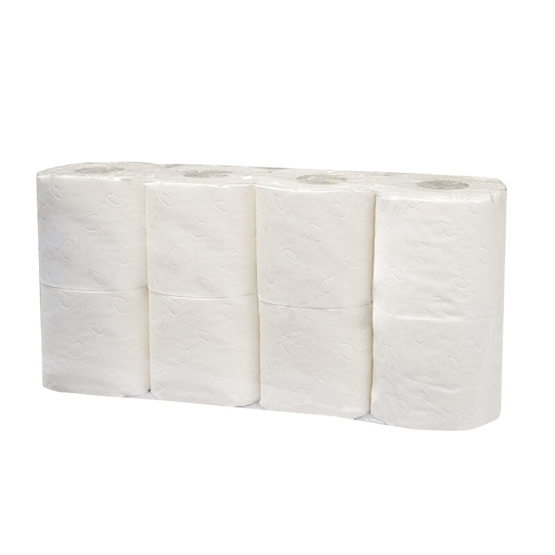 LOW BUDGET Papier de toilette extra blanc, 3 couches, 250 feuilles - 15 sacs (120 rouleaux)