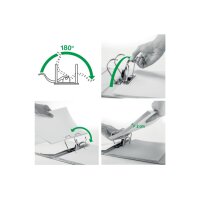 LEITZ Ordner Swiss Edition 180° 8cm 10135001 weiss A4