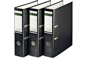 LEITZ Classeur Swiss Ed. 180° 8cm 10135095 noir A4