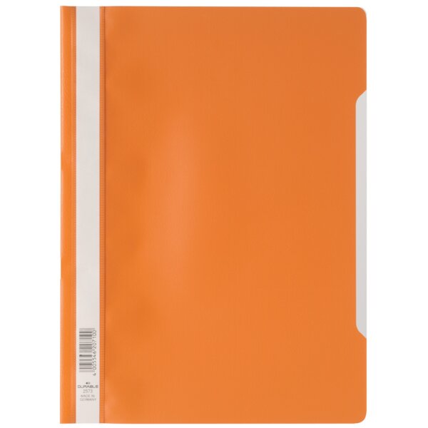 DURABLE Schnellhefter, DIN A4, aus PP-Folie, gelb