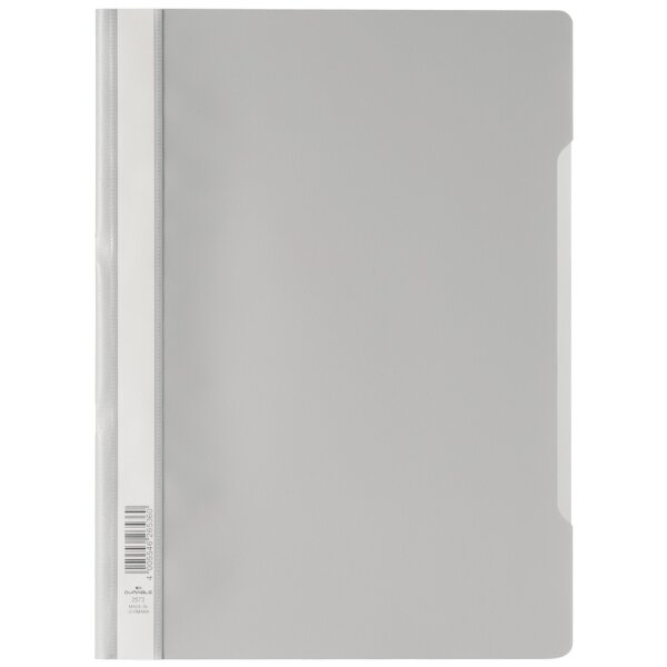 DURABLE Schnellhefter, DIN A4, aus PP-Folie, grau