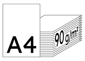 PRO-DESIGN Papier Laser couleur extra blanc A4 90g - 1 Carton (2.500 Feuilles)