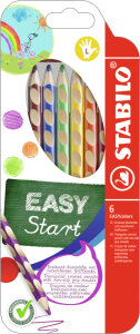 STABILO Crayon de couleur EASYcolors R, étui de 6