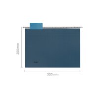 BIELLA Register-Hängemappe A4 27143105U blau 6 Fächer 32x25cm