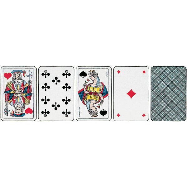 AGMÜLLER Jasskarten Piquet 57x89mm 10026889-000 Piquet 36 Karten