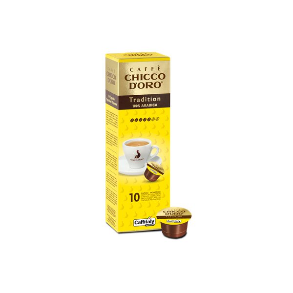 CHICCO DORO Capsules Caffitaly 802000 Tradition 100% Arabica 10 pcs.
