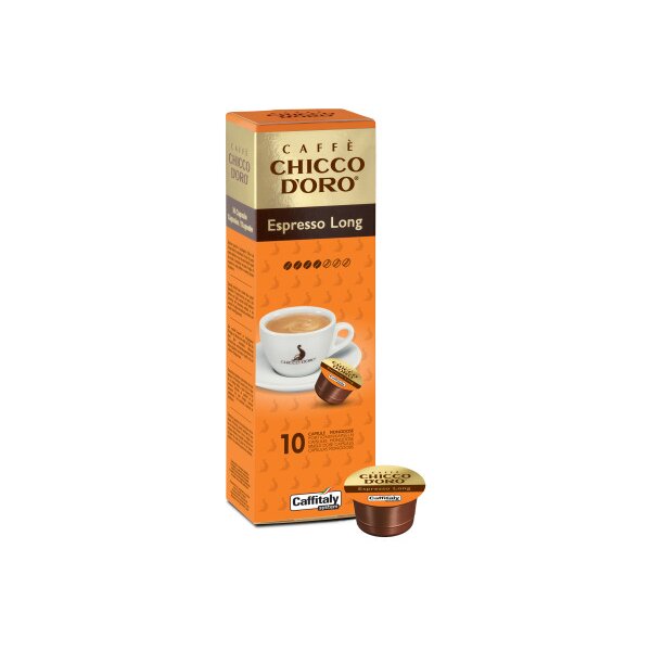 CHICCO DORO Capsules Caffitaly 802031 Espresso long 10 pcs.