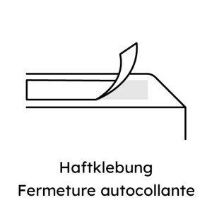 METTLER Couvert C5/6 ohne Fenster Haftklebe weiss 100g - 500 Stück