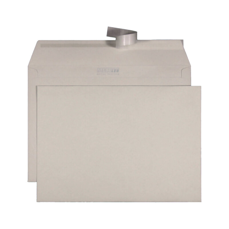 METTLER Recycling Couvert C5 ohne Fenster Haftklebe 100g - 500 St&uuml;ck