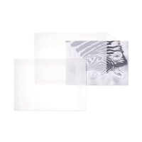 BLANKE Couvert C4 ohne Fenster transparent-weiss 100g - 250 Stück