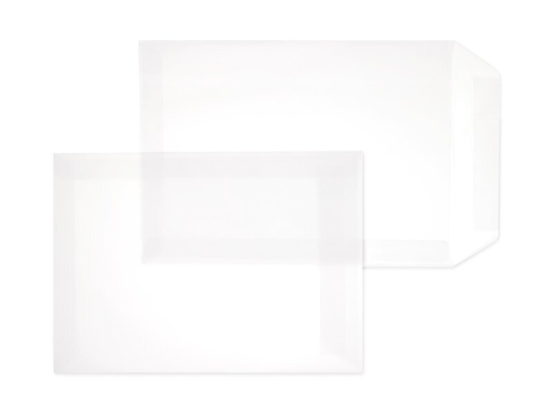 BLANKE Couvert C4 ohne Fenster transparent-weiss 100g - 1 St&uuml;ck