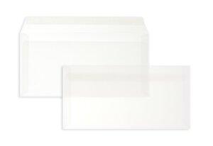 BLANKE Couvert C5/6 ohne Fenster transparent-weiss 90g -...