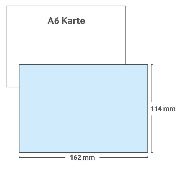 BLANKE Couvert C6 ohne Fenster transparent-weiss 90g - 1 Stück