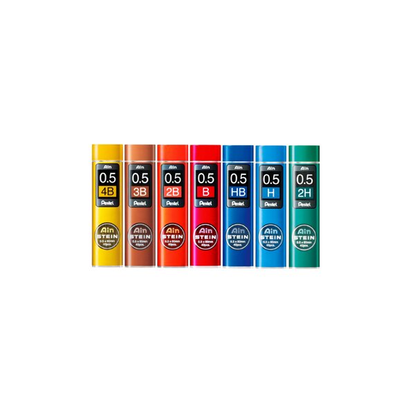 Pentel Druckbleistift-Feinmine AIN STEIN C275, H&auml;rtegrad: HB