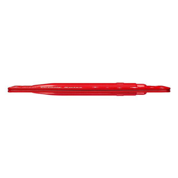 CARAN DACHE Stylo &agrave; bille Totally Swiss 849.053 rouge/blanc, avec boite m&eacute;tal