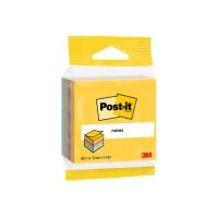 POST-IT Mini Cube multicol. 51x51mm 2012-MUC 4 Farben...
