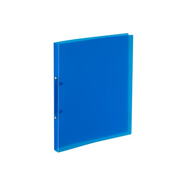 KOLMA Classeur ann. Easy soft 2.1cm 02.804.05 2 anneaux bleu A4