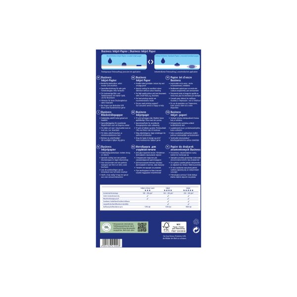 AVERY ZWECKFORM InkJet Paper A4 2576-150 120g, blanc 150 feuilles