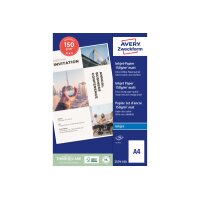 AVERY ZWECKFORM InkJet Paper A4 2579-100 150g, blanc 100...