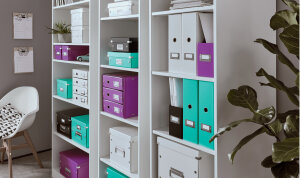 LEITZ Bloc de classement Click & Store WOW, 4...
