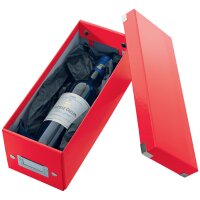 LEITZ Boîte de rangement pour CD Click & Store WOW, bleu