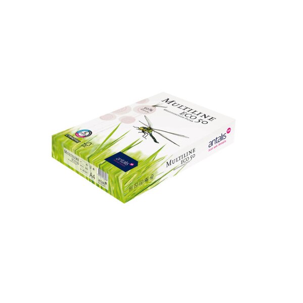 MULTILINE ECO 50 Universal Paper A4 281201 80g, blanc 500 feuilles