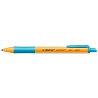 STABILO Stylo à bille rétractable pointball, rouge