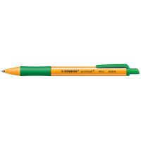 STABILO Stylo à bille rétractable pointball, noir