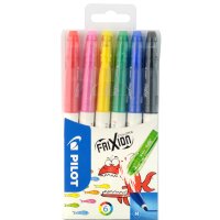 PILOT Feutre effaçable FRIXION COLORS, étui de 12