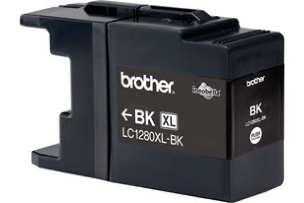 BROTHER Tintenpatrone HY schwarz LC-1280BK MFC-J6510DW 2400 Seiten