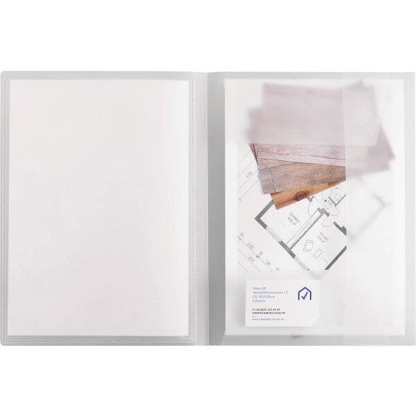 KOLMA Dossier de coll. Penda A4 11.075.00 transparent