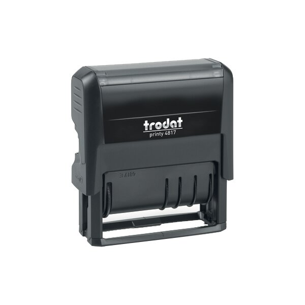 trodat Wortbandstempel Printy Dater 4817, mit Datum, schwarz